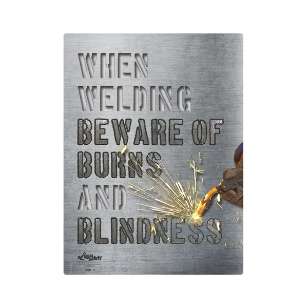 Welding, Beware of Burns & Blindness Poster