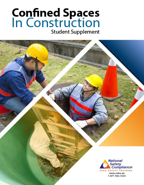 Confined Space in Construction - Student Supplement (Pack of 10)
