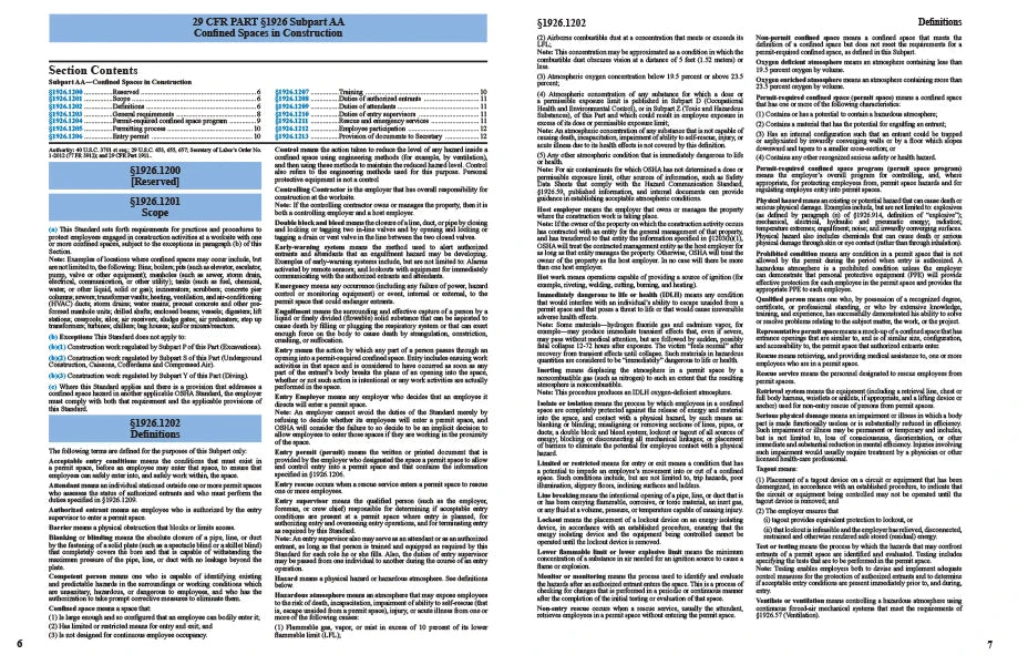 Confined Space in Construction - Student Supplement (pkg of 10)
