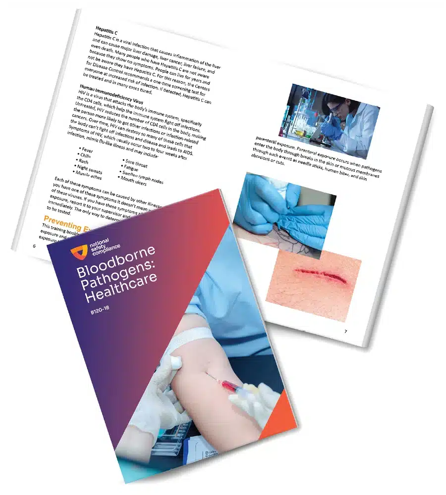 Bloodborne Pathogens for Healthcare Training Booklets (pkg of 10)