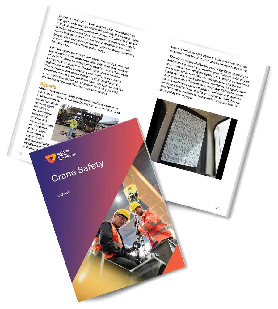 Crane Safety Training Booklets (pkg of 10)