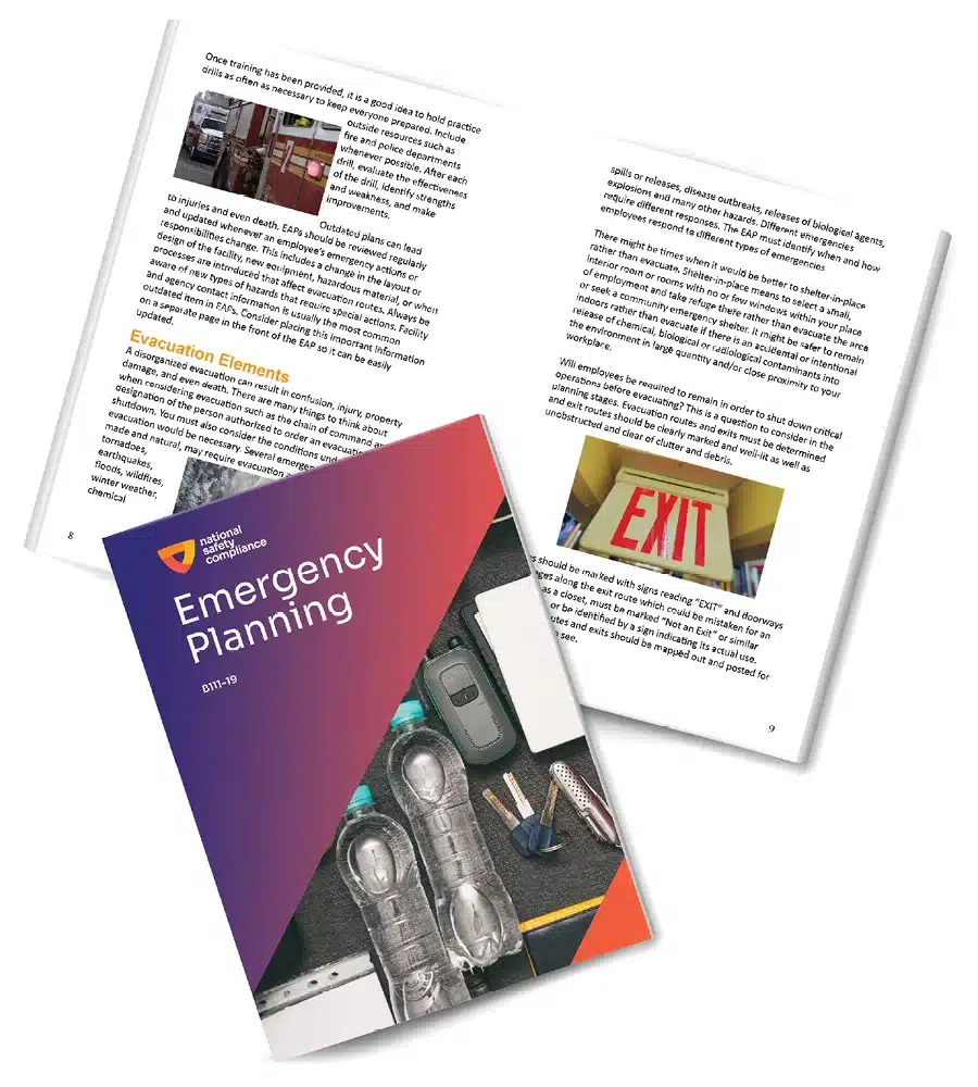 Emergency Planning Training Booklets (pkg of 10)