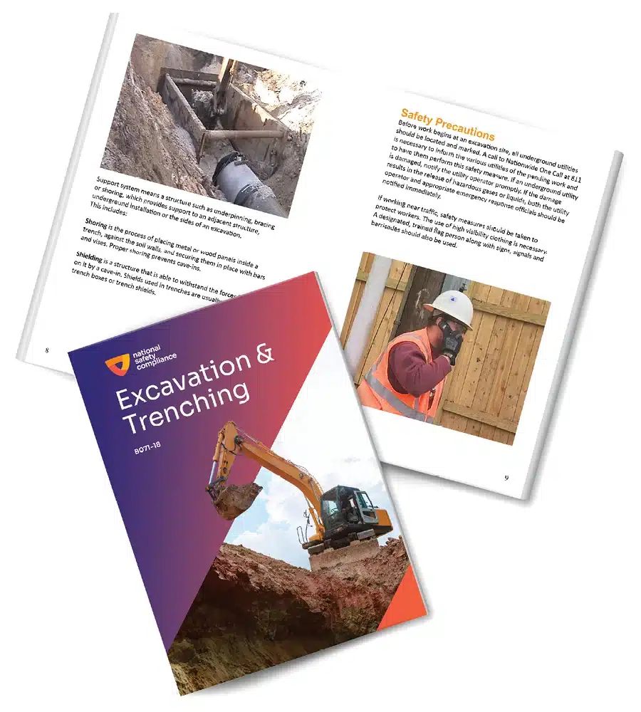 Excavation & Trenching Training Booklets (pkg of 10)