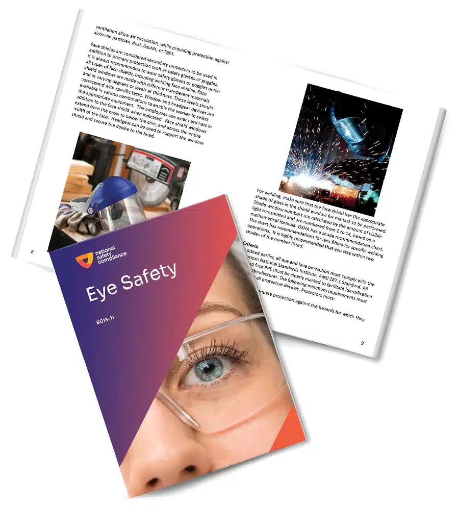 Eye Safety Training Booklets (pkg of 10)