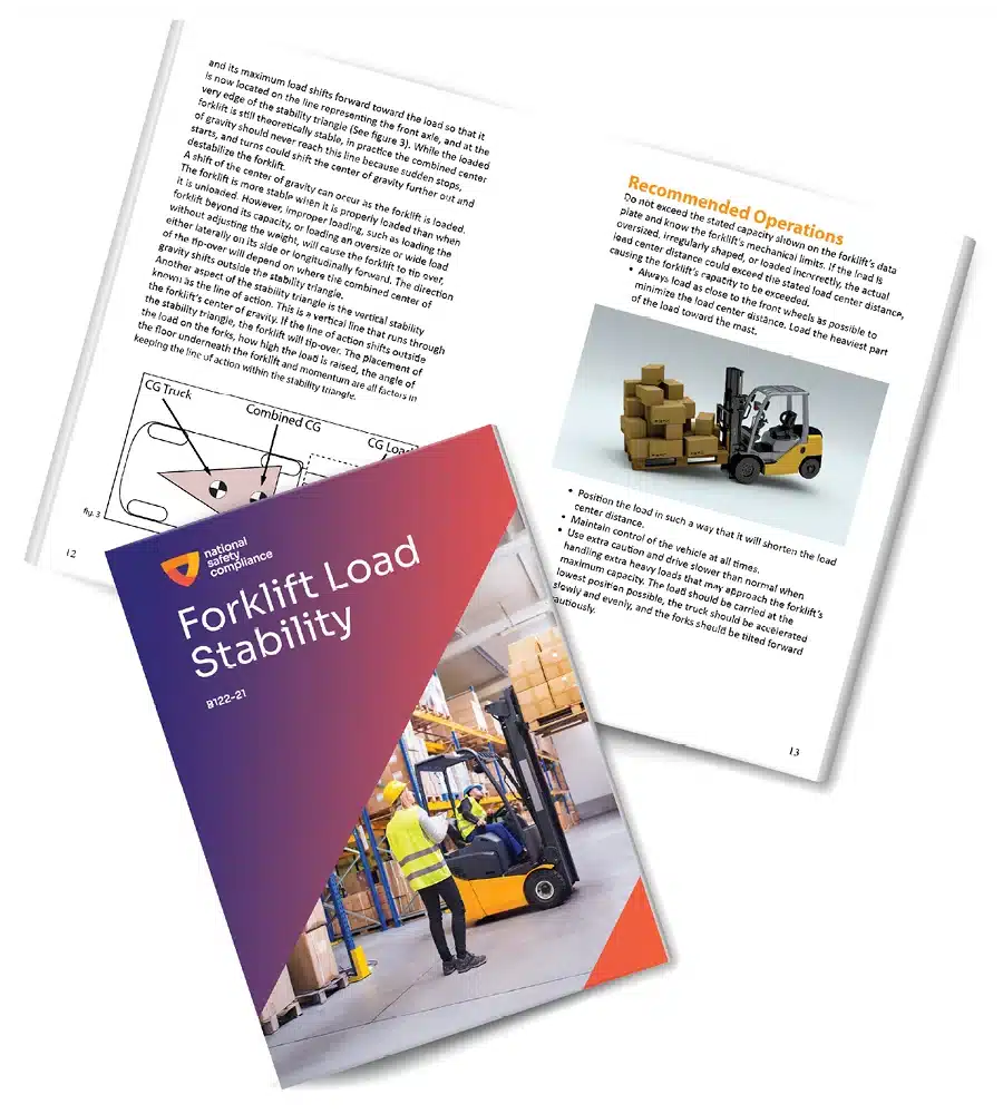 Forklift Load Stability Training Booklets (pkg of 10)