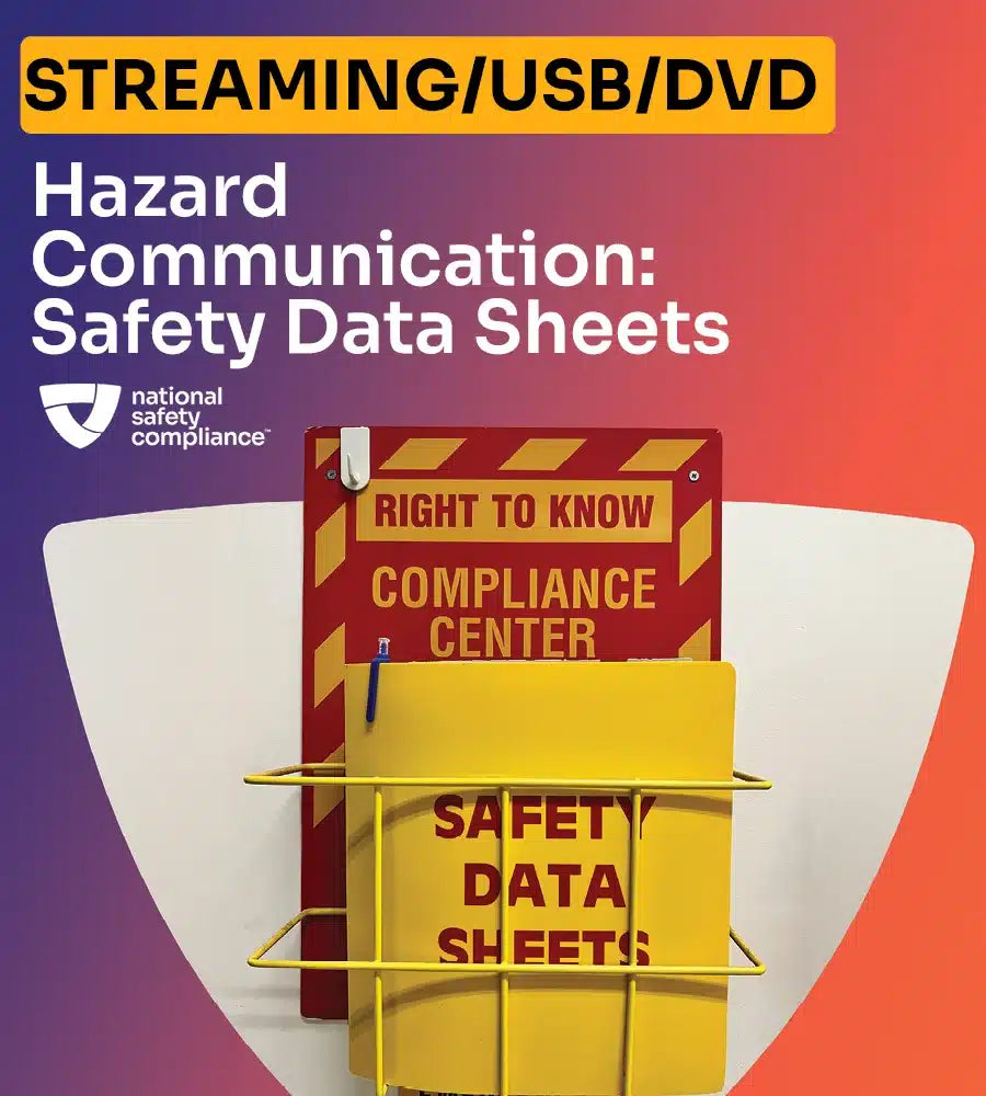 HAZCOM: Safety Data Sheets (SDS) Training - Video Kit