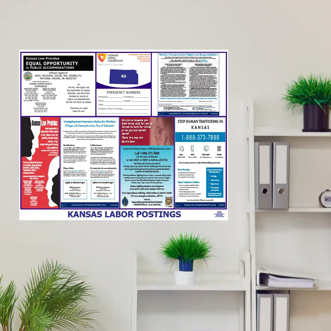 2026 Kansas State & Federal Labor Law Posters