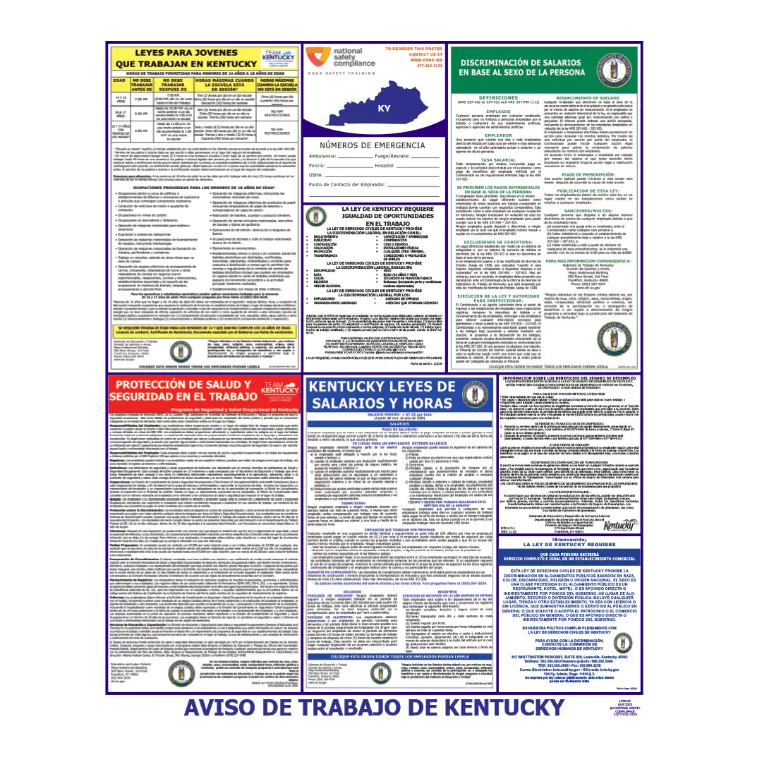 2026 Kentucky State & Federal Labor Law Posters