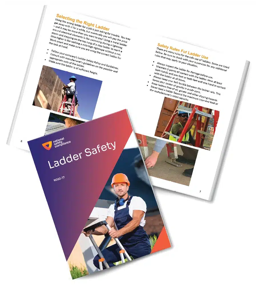 Ladder Safety Training Booklets (pkg of 10)