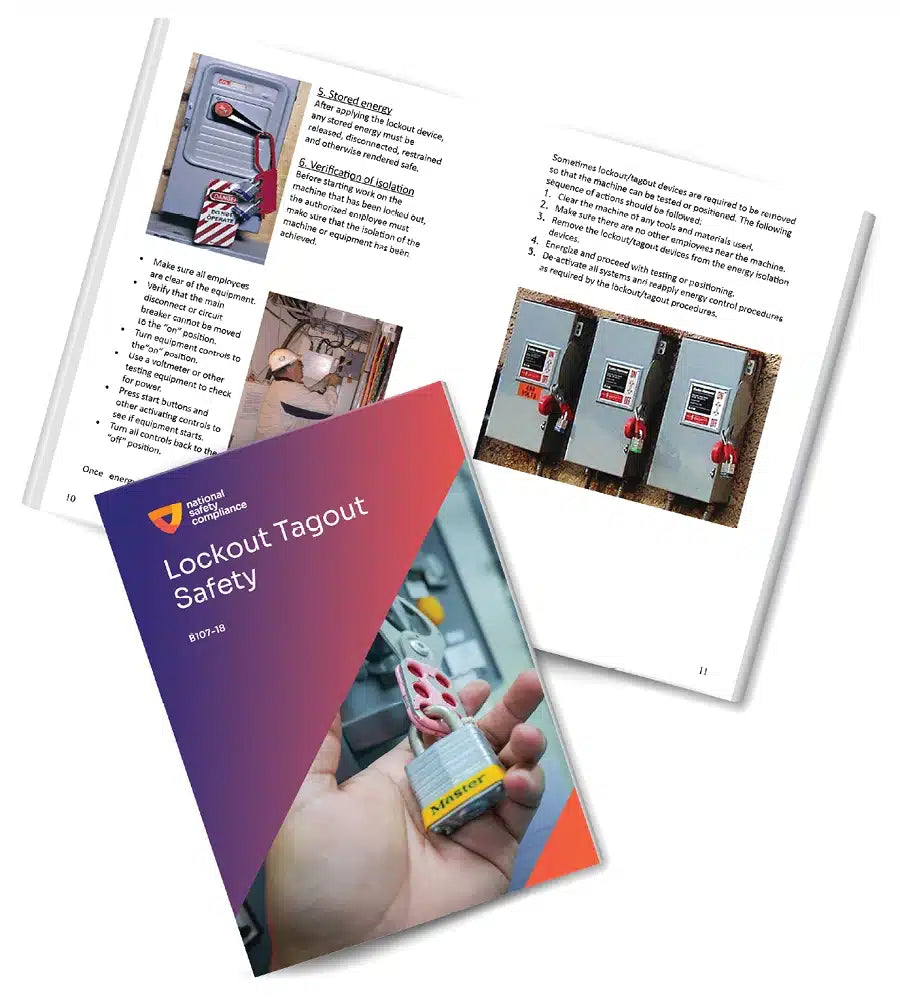 Lockout/Tagout Training Booklets (pkg of 10)