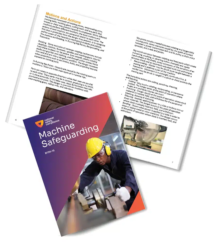 Machine Safeguarding Training Booklets (pkg of 10)