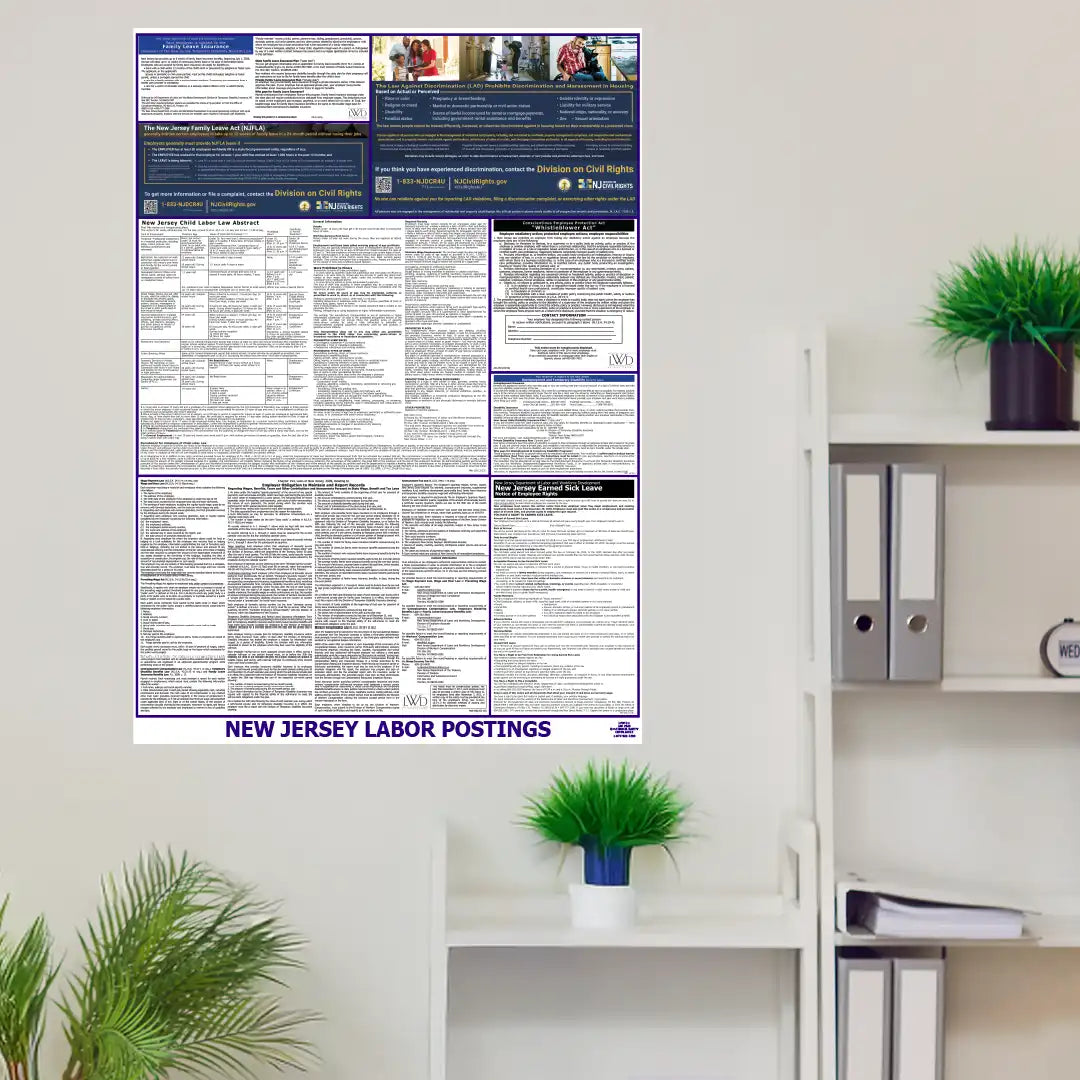 2026 New Jersey State & Federal Labor Law Posters
