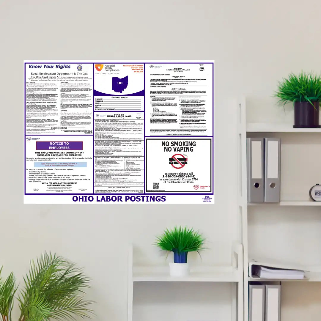2026 Ohio State & Federal Labor Law Posters