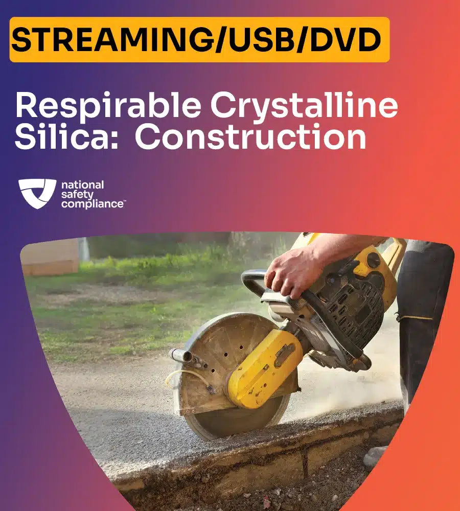 Respirable Crystalline Silica: Construction Training - Video Kit