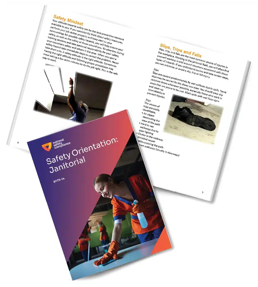 Safety Orientation for Janitorial Training Booklets (pkg of 10)