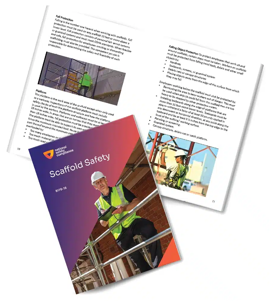 Scaffold Safety Training Booklets (pkg of 10)