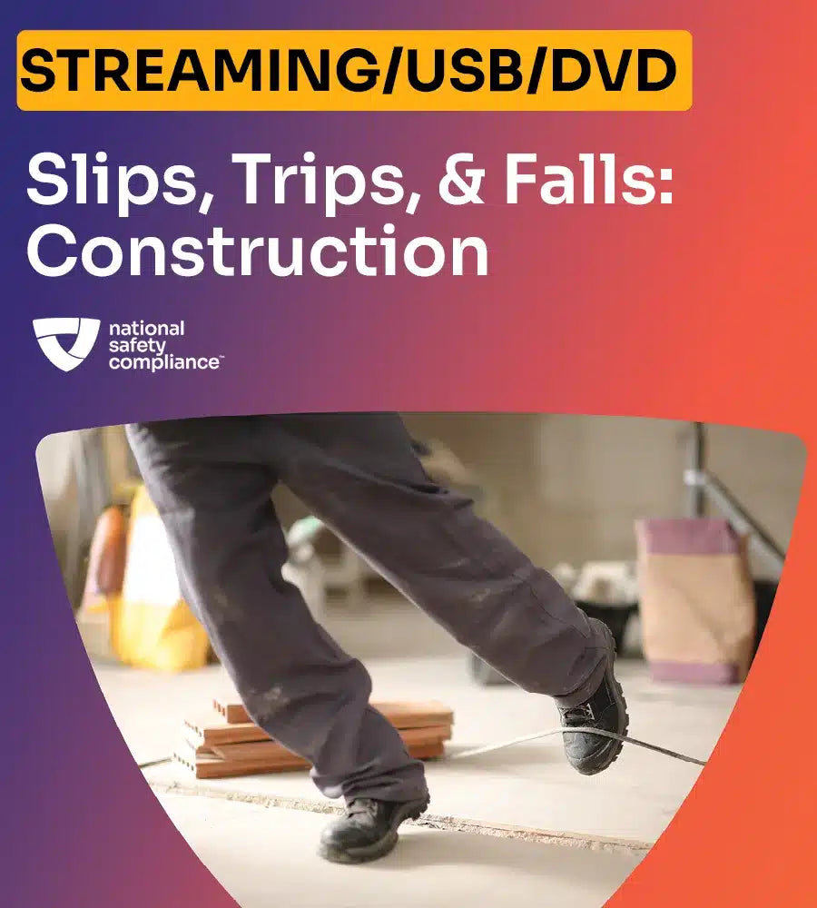 Slips, Trips, and Falls: Construction Training - Video Kit