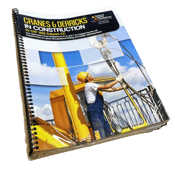 OSHA Cranes and Derricks Regulations Spiral Bound (pkg of 10)
