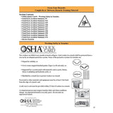OSHA Focus Four Hazards for Construction (pkg of 10)