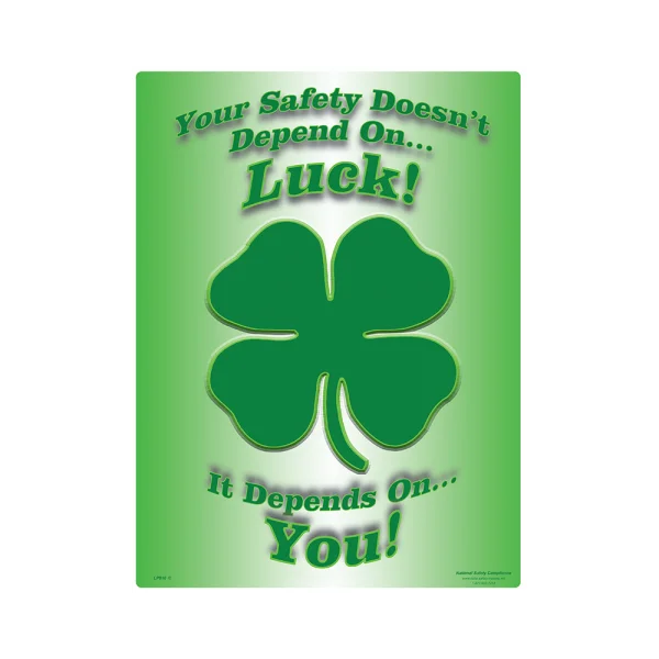 Safety Depends on You Safety Poster