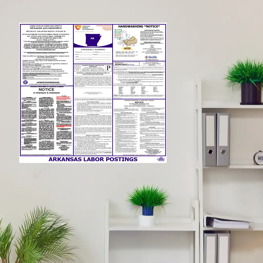 2026 Arkansas State & Federal Labor Law Posters