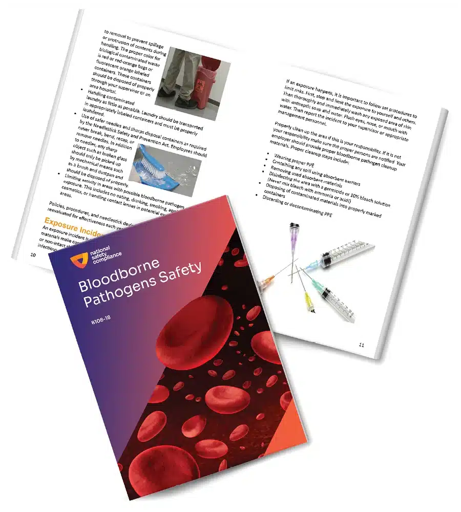 Bloodborne Pathogens Training Booklets (pkg of 10)
