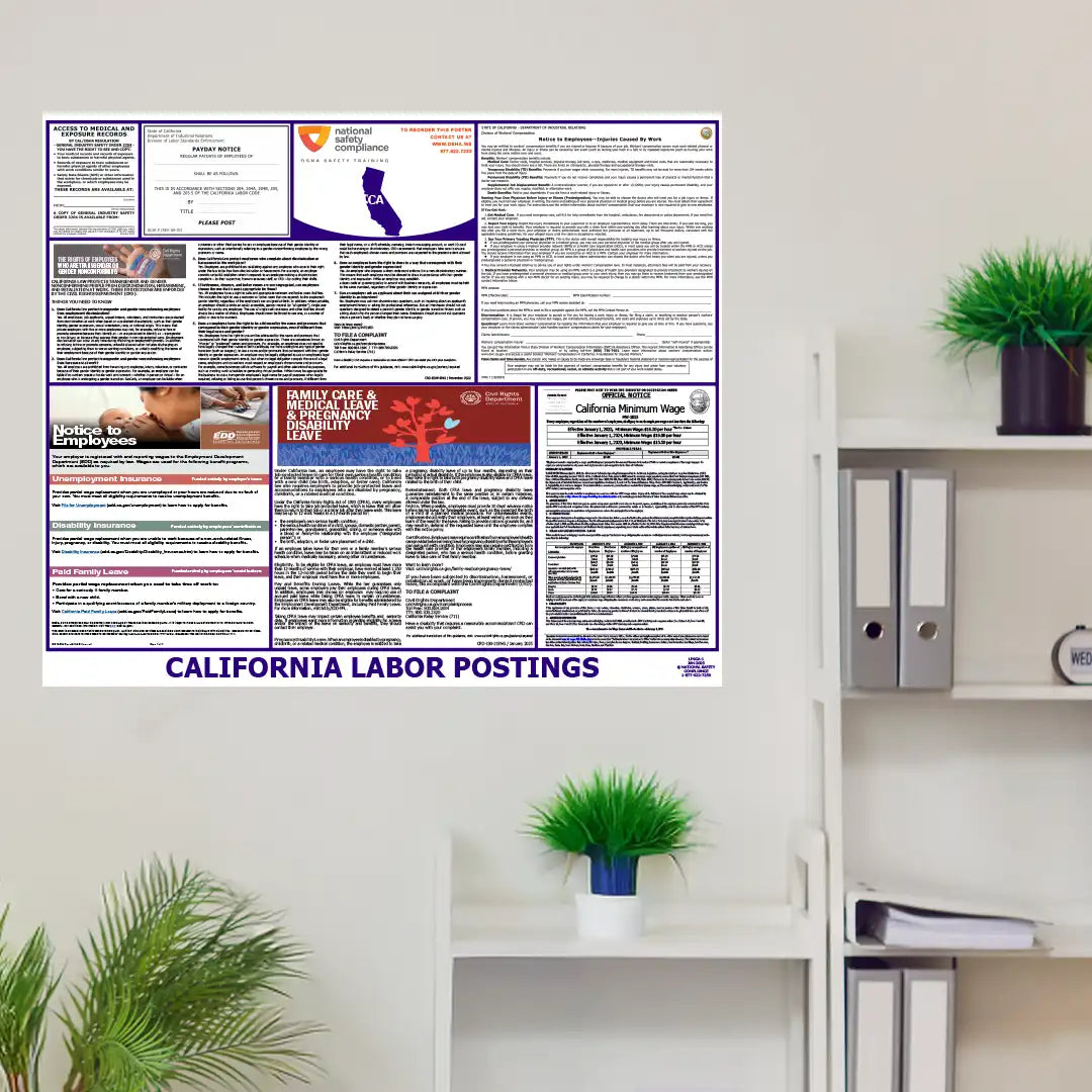 2026 California State & Federal Labor Law Posters