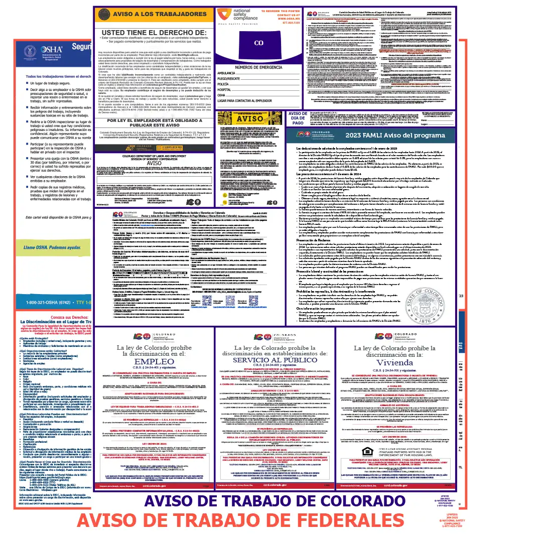 2026 Colorado State & Federal Labor Law Posters
