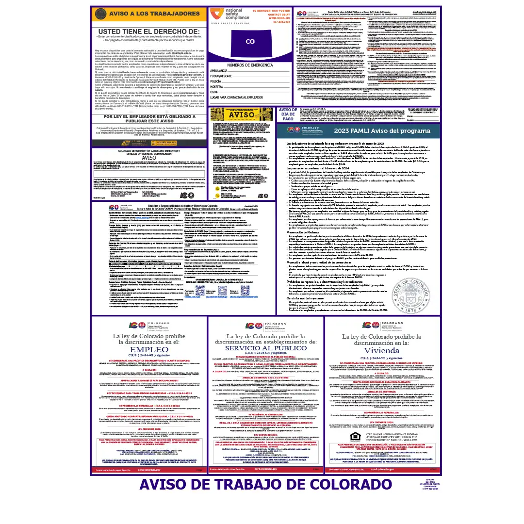 2026 Colorado State & Federal Labor Law Posters