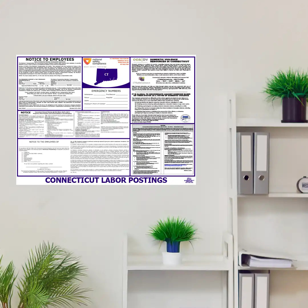 2026 Connecticut State & Federal Labor Law Posters