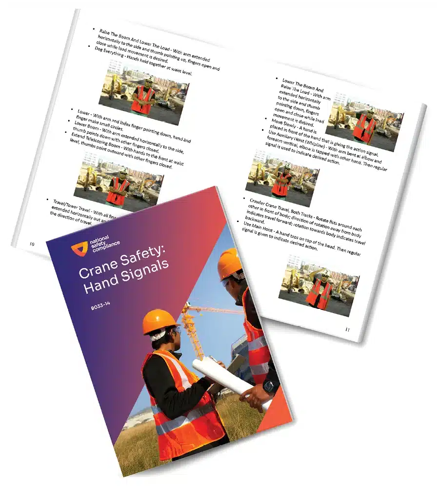 Crane Safety - Hand Signals Training Booklets (pkg of 10)