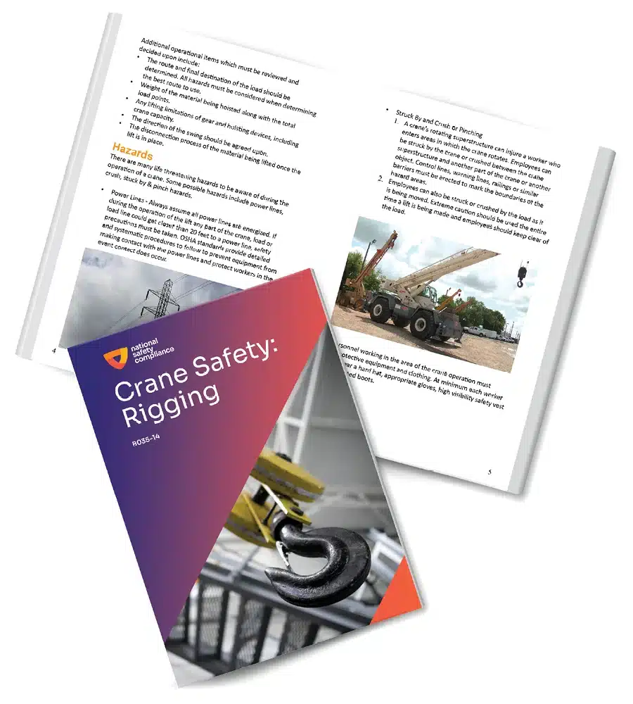 Crane Safety - Rigging Training Booklets (pkg of 10)