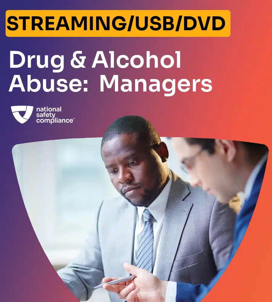 Drug & Alcohol Abuse for Managers Training - Video Kit
