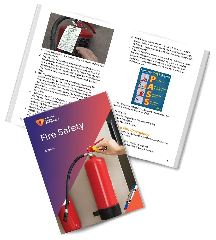 Fire Safety Employee Training Booklets (pkg of 10)