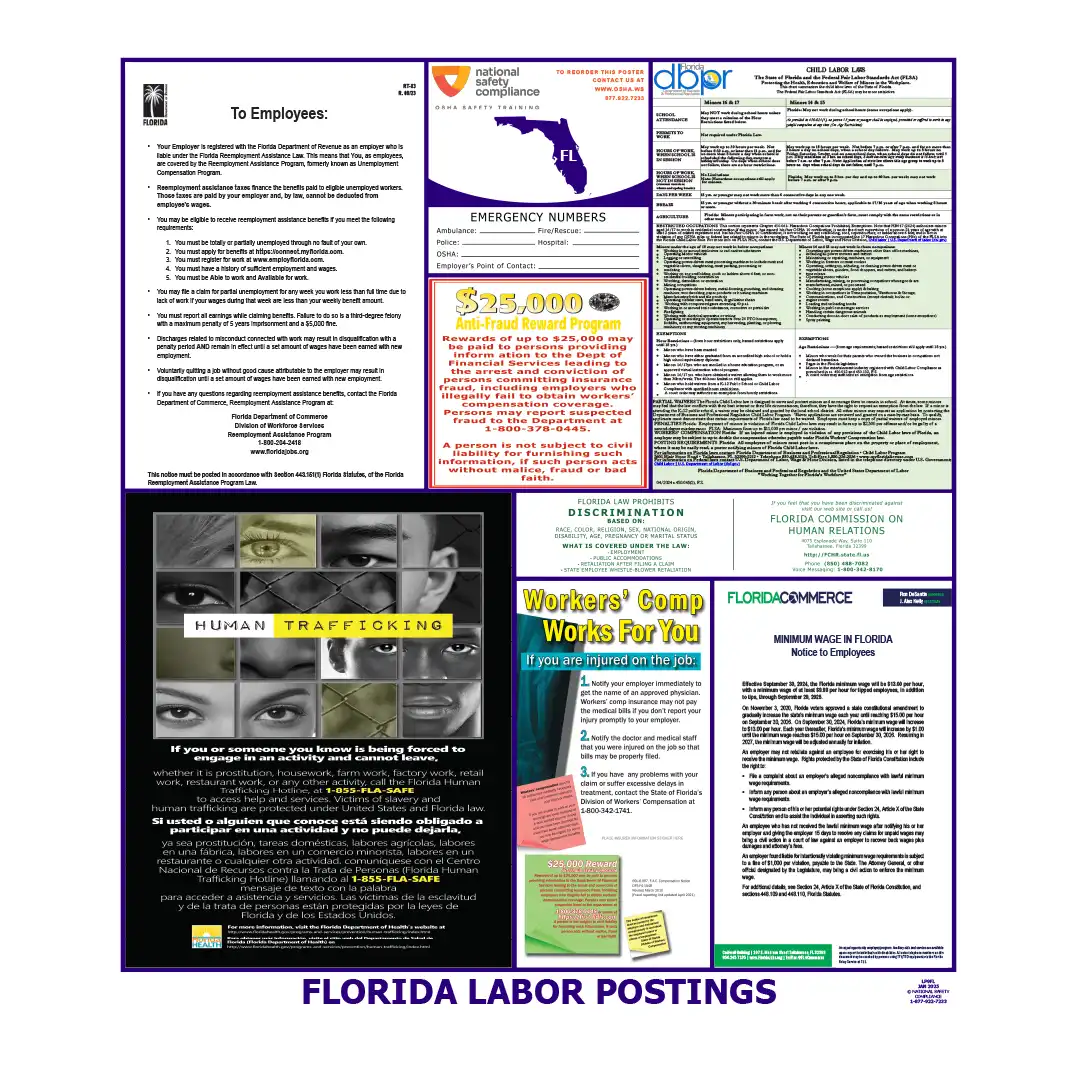 2026 Florida State & Federal Labor Law Posters