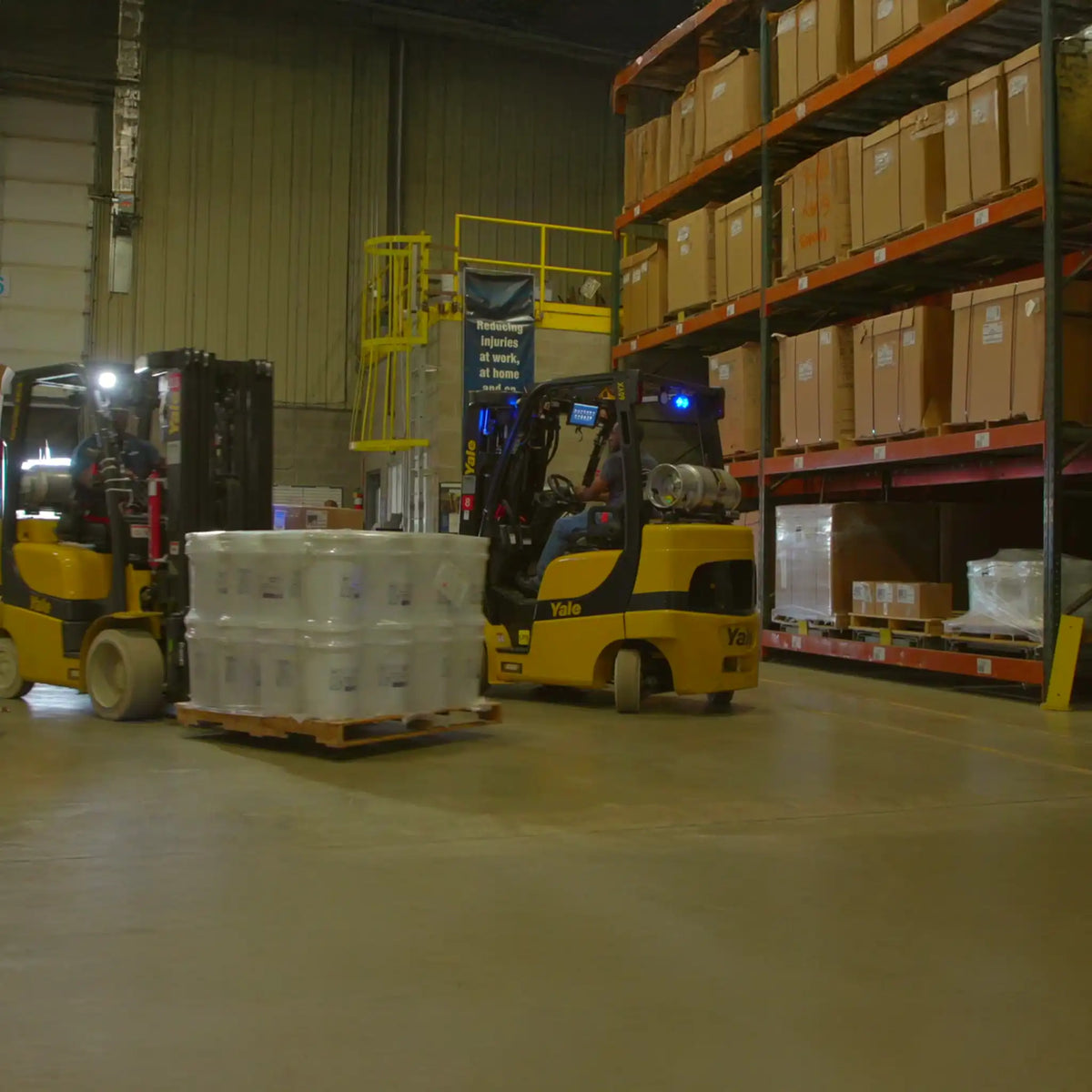 Forklift Safety Streaming Access