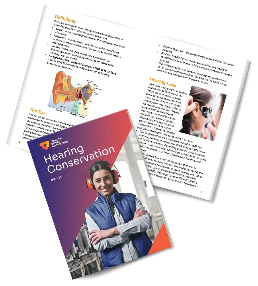 Hearing Conservation Training Booklets (pkg of 10)