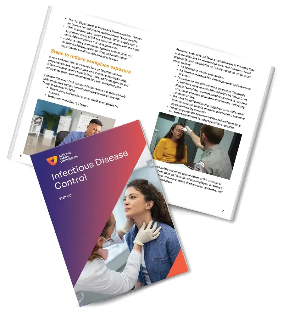 Infectious Disease Control Training Booklets (pkg of 10)