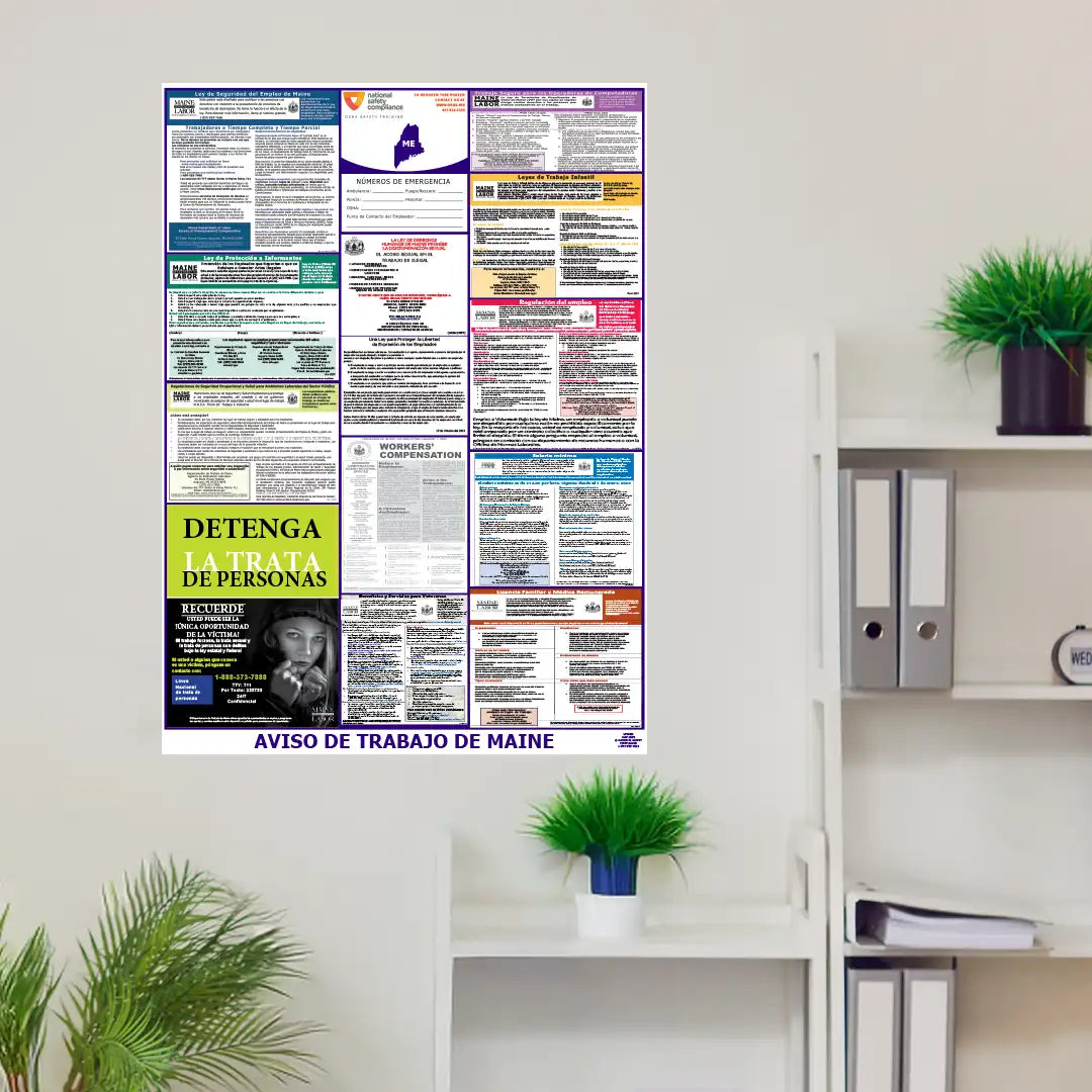 2026 Maine State & Federal Labor Law Posters
