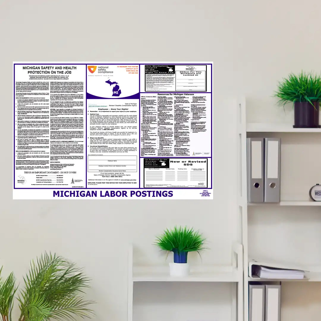 2026 Michigan State & Federal Labor Law Posters