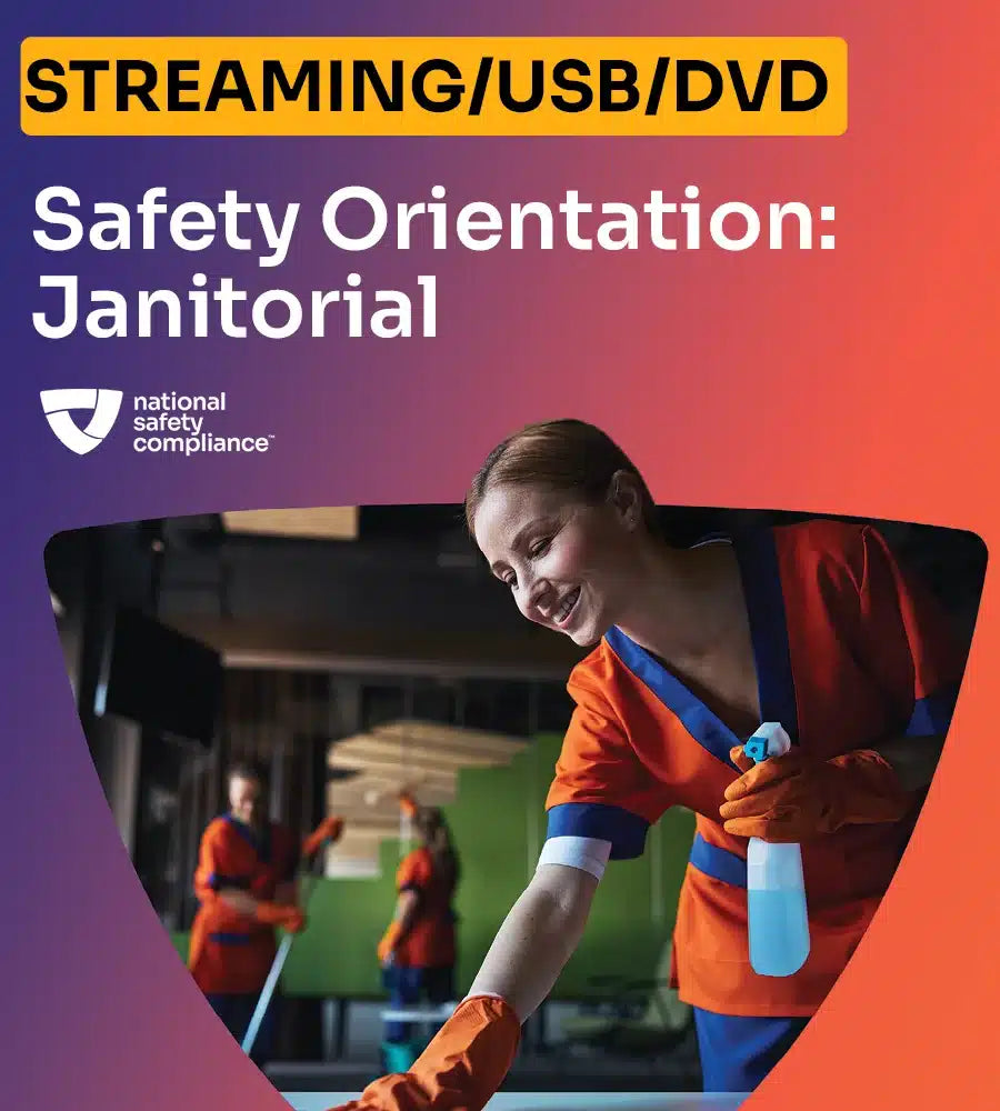 Safety Orientation: Janitorial - Video Kit