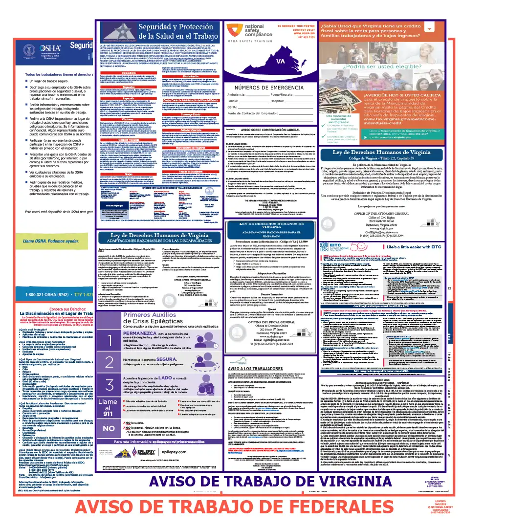 2026 Virginia State & Federal Labor Law Posters